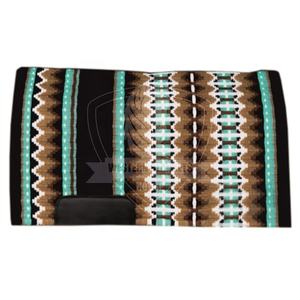 Vente en gros personnalisable 100% Australie feutre de laine Western Heavy Show tapis de selle équipement équestre cheval - Product Image 4