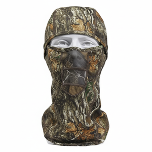 Cagoule de chasse tactique camouflage respirante en maille, masque intégral, équipement d'extérieur, cache-cou de protection pour la forêt - Product Image 1