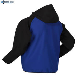 Veste softshell respirante, imperméable et écologique avec doublure polaire, col montant, poche avant, pour l'hiver et les activités de plein air - Product Image 3