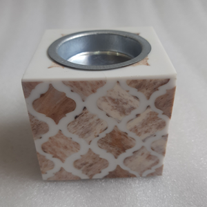 Quemador de Bakhoor de Estilo Marroquí con Diseño Personalizado, Muy Solicitado, con Incrustaciones de Hueso Beige, para Uso Religioso - Product Image 1