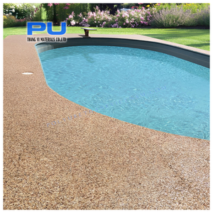 Résine de liant PU de haute qualité et adhésif époxy pour colle de pierre mélangée avec des pavés pour piscines allées jardins - Product Image 4