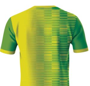 T-shirt vierge à sublimation, blanc, en polyester, surface lisse, manches courtes, col unisexe, impression par transfert thermique personnalisée - Product Image 6