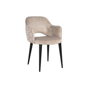 Modern Minimalist <b>Dining</b> <b>Table</b> Set with 6 Upholstered Chairs Marble <b>Top</b> Midcentury Design for Home Furniture - Product Image 4