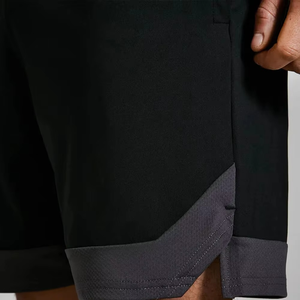 กางเกงขาสั้นลำลองผู้ชายผ้าไมโครแคนวาสแบบขายส่ง เป็นมิตรกับสิ่งแวดล้อม แห้งเร็ว สไตล์ไฮสตรีท ระบายอากาศได้ดี มีกระเป๋า  รูดเชือกที่เอว - Product Image 3