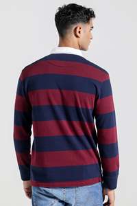Men's Striped Long Sleeve Casual <b>Shirt</b> Button Down Collar Full Sleeve 100% Cotton Autumn Wear Anti-Pilling Knitted Fabric - Product Image 4