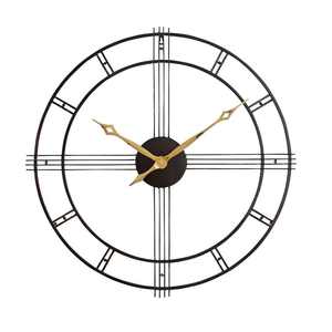 Horloge murale en métal Heart Look : un élément de décoration élégant et fiable, avec une finition métallique haut de gamme qui ajoute une touche de luxe aux intérieurs. - Product Image 2