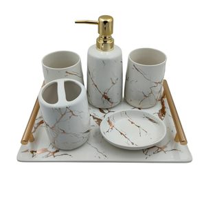 Luxury sink accessories chic bathroom organiser contemporary bathroom design refined marble craftsmanship stylish washroom decor - Product Image 3