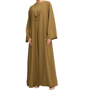 2026 High Quality Islam Fashion Women New Arrival High Quality Plus Size Long Sleeve <b>Islamic</b> Clothing Ladies Elegant Abaya - Product Image 6