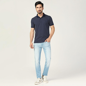 Polo pour homme de haute qualité, chemises de golf ajustées, impression personnalisée du logo, design uni, polos de golf pour homme, streetwear - Product Image 4