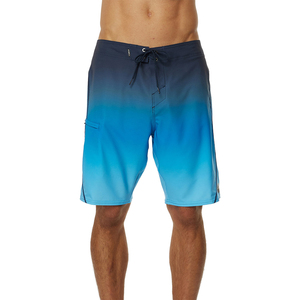 Shorts de bain dégradés personnalisés OEM pour hommes, séchage rapide, avec cordon de serrage, vêtements de plage décontractés avec poches, taille mi-haute - Product Image 3