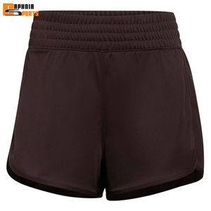 New Fashion Women Girls Summer Beach Shorts High Waist Elastic <b>Drawstring</b> Breathable Slim Casual Running Sports Short Pants - Product Image 4
