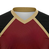 Camiseta de fútbol personalizada para hombre, transpirable, de secado rápido, uniformes de equipo sublimados de alta calidad, camisetas de fútbol al por mayor
