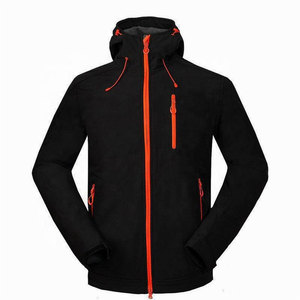 เสื้อแจ็คเก็ตผู้ชายแบบ softshell ผิวสัมผัสคล้ายหนังปลาฉลาม ระบายอากาศได้ดี กันน้ำ ให้ความอบอุ่น พร้อมการป้องกันที่ทนทานต่อการสึกหรอ เหมาะสำหรับกิจกรรมกลางแจ้ง ยี่ห้อ Fortleo - Product Image 1