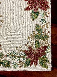 Chemin de table de luxe brodé Glamour, motif floral, en tissu fait main, forme irrégulière, écologique, épaisseur 5 mm, tapis décoratif pour - Product Image 6