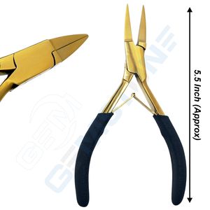 Caja de Alicates Profesionales Duraderos y Reutilizables de Acero Inoxidable para Extensiones de Cabello, Herramienta de Eliminación de Micro Anillos, Cortador de Queratina - Product Image 2