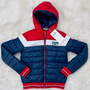 Vestes d'hiver classiques en coton pour enfants, couleurs unies, styles assortis, stock, garçons, filles, fermeture éclair, vestes matelassées - Product Image 3