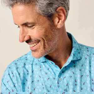 เสื้อโปโลผู้ชายแห้งเร็ว ติดกระดุม ออกกำลังกาย วิ่ง ระบายอากาศ สีพื้น เรียบง่าย - Product Image 3