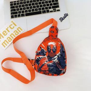 Sacs à bandoulière en nylon pour garçons, style dessin animé cool Marvel Hulk, Iron Man, Spider-Man, petits sacs messager, sacs de poitrine - Product Image 3