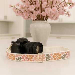 Beaded Floral Straps Peach Beaded Strap Yellow Beaded StrapsPhotography AccessoriesAdjustable Beaded Straps Trendy <b>Camera</b> - Product Image 6