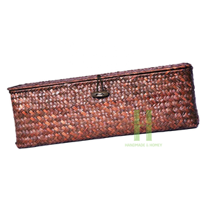 ชุดตะกร้าใส่ของจากหญ้าทะเล3ชิ้นตะกร้าสานหลากหลายขนาดออกแบบโดยผู้ผลิตจากเวียดนาม - Product Image 5