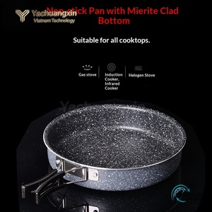Sartén antiadherente para acampar al aire libre Mountain Guest, sartén plegable Maifanshi, sartén wok grande, sartén individual - Product Image 5