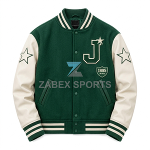 Chaqueta Urbana de Invierno para Hombre, Cómoda para Uso Diario, Chaqueta de Béisbol Moderna Personalizada para Hombre, Cuero PU de Primera Calidad - Product Image 2