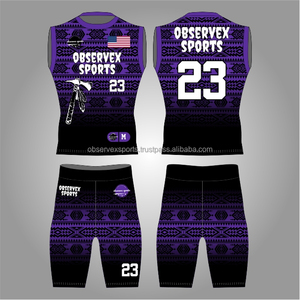 7v7 Uniform Best <b>Compression</b> Fit Fully Sublimation Flag Football Uniform Quick Dry Custom Breathable 7on7 Uniform - Product Image 1