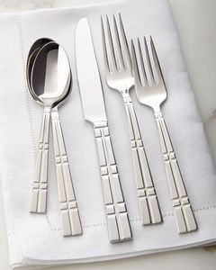 Stainless Steel Modern <b>Flatware</b> Set Elegant Design Dishwasher Safe Lightweight for Household Restaurant Hotel Catering Dining - Product Image 6