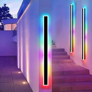 Set di 2 Lampade da Parete per Esterni per Valorizzare il Tuo Spazio Esterno - Product Image 1