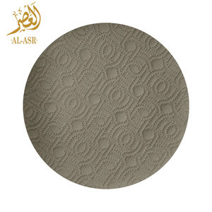 Gorro de oración islámico Al Asr para hombre, hecho con tela transpirable, el mejor gorro de oración bordado, gorro Kufi para hombre, color marrón claro mezclado. - Product Image 3