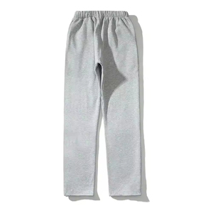 Custom Eco-Friendly Quick Dry Heavyweight Track Cargo Jogger Tapered Wide Legs Men's Sweatpants Drawstring Closure Fleece Warm - Product Image 4