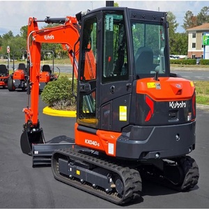รถขุดขนาดเล็ก Kubota KX040-5 พร้อมหัวตักดิน ขายดี เครื่องจักรก่อสร้างและจัดสวนขนาดกะทัดรัด ราคาโรงงานขายส่ง - Product Image 3