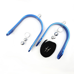 Par de Espuelas Ecuestres Antideslizantes OEM, Espuelas de Estilo Británico de Alta Gama y Ligeras con Cabezas Intercambiables - Product Image 6