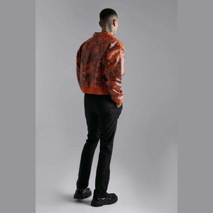 <b>Mens</b> Bomber <b>Jacket</b> Custom Premium Bomber <b>Jacket</b> Water Resistant <b>Lightweight</b> Outdoor Sportswear Bomber <b>Jacket</b> Wholesale Supplier - Product Image 3