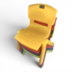 Wholesale Vinh Nam Model 532 Modern School Furniture <b>Set</b> Non-Slip 46cm Kids Kindergarten Chair Stackable Lightweight Plastic - Product Image 5