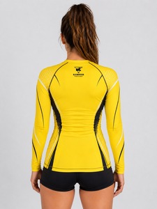 Camiseta de Protección Solar Premium para Mujer, con Tela Flexible, Transpirable y Cómoda, Diseño Moderno para Entrenamientos en la Playa y Actividades Diarias - Product Image 2