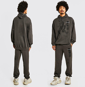 Sudadera con capucha y cordón elástico para hombre, ropa deportiva masculina de marca personalizada, jersey de chándal con capucha y bolsillo tipo canguro - Product Image 3