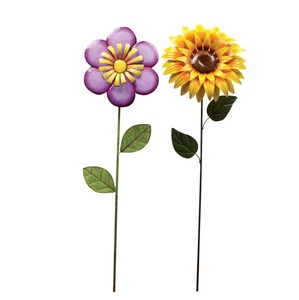 Nuevo Estaca de Jardín de Metal Hecho a Mano con Recubrimiento en Polvo, Ecológico, Moderno y de Lujo, para Flores - Product Image 5