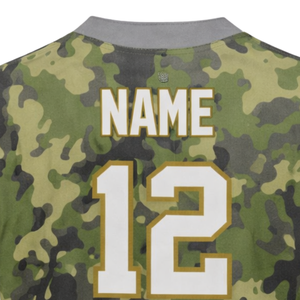 Camiseta de Béisbol de Camuflaje Personalizada con Detalles del Jugador, Tela de Alto Rendimiento y Producción Rápida - Product Image 6