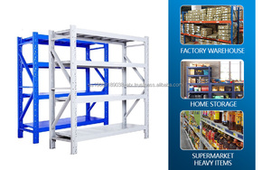 Steel <b>Shelving</b> Adjustable <b>Metal</b> Shelf Pallet Storage Use <b>Metal</b> Racking Stacking Racks & Shelves - Product Image 6