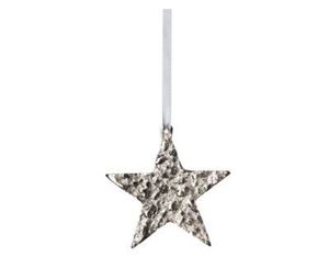 เครื่องประดับคริสต์มาสโลหะรูปดาวแบบแขวน งานฝีมือคลาสสิก ตกแต่งบ้าน - Product Image 1