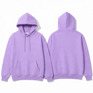 เสื้อฮู้ดดี้ผู้ชายสั่งทำขายส่ง ผ้าคอตตอนลูปแบ็ค แต่งคริสตัล ทรงหลวมไหล่ตก เหมาะสำหรับแบรนด์สตรีทแวร์ของสหรัฐอเมริกา - Product Image 5