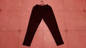 Pantalones Deportivos de Algodón Blanco, Corte Regular, Color Sólido, Transpirables, Unisex, para Adultos, para Todas las Temporadas, Lisos - Product Image 2