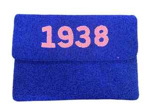 Pochette brodée de perles de rocaille au design élégant pour femmes et filles, sac à main artisanal en perles de rocaille pour femmes et filles - Product Image 4