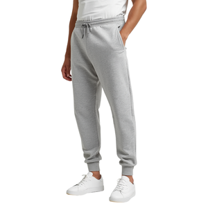 MATEX SPORTS Men Simple Screen Print Heavyweight Elastic Waist Polyester/Cotton Streetwear Jogger Pants - Product Image 4