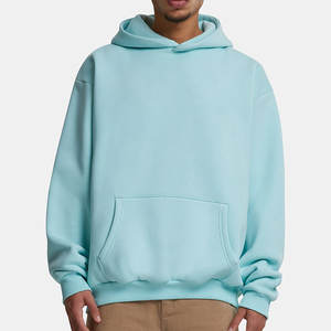 Sudadera con capucha para hombre, personalizada con estampado, de alta calidad, 420 g/m², estilo pullover, de forro polar grueso, holgada y corta - Product Image 1