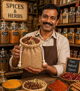 Wholesale Eco-Friendly Jute Linen Drawstring Bags From West Bengal for Dry Fruits and <b>Spices</b> Gift <b>Packaging</b> with <b>Custom</b> Print - Product Image 3