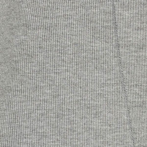 Pantalones de yoga grises sin costuras de cintura alta hasta el tobillo con cintura elástica para mujer - Product Image 3