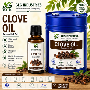 Huile essentielle de clou de girofle pour l'aromathérapie, les cosmétiques, les soins personnels, les soins capillaires, les savons, les massages et la formulation de parfums naturels - Product Image 1