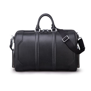 OEM Custom New Design Large Capacity Travel Overnight <b>Bag</b> Business <b>Men</b> Luxury <b>Leather</b> Duffel <b>Bag</b> Shoe Storage Polyester - Product Image 1